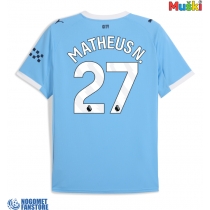 Manchester City Matheus Nunes #27 Domaci Dres 2025-26 Kratak Rukav